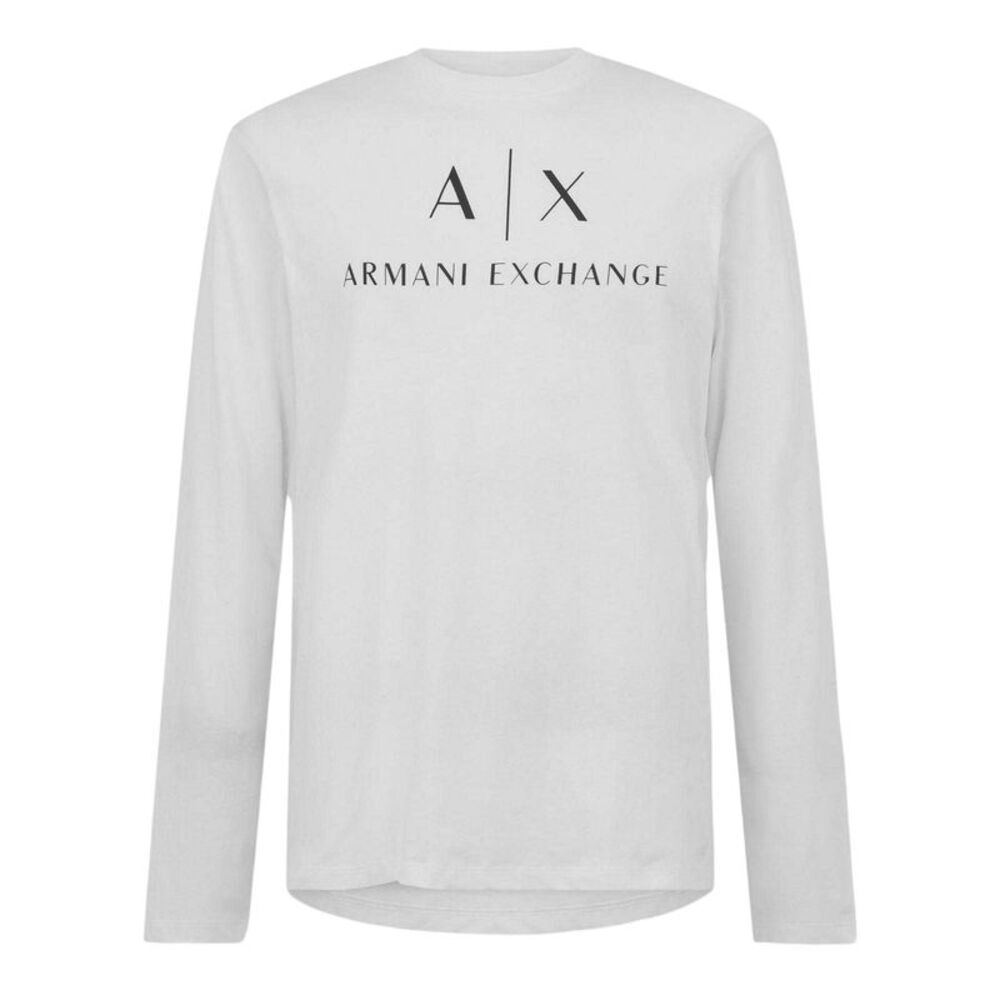 Armani Exchange Mens Logo T-Shirt / White